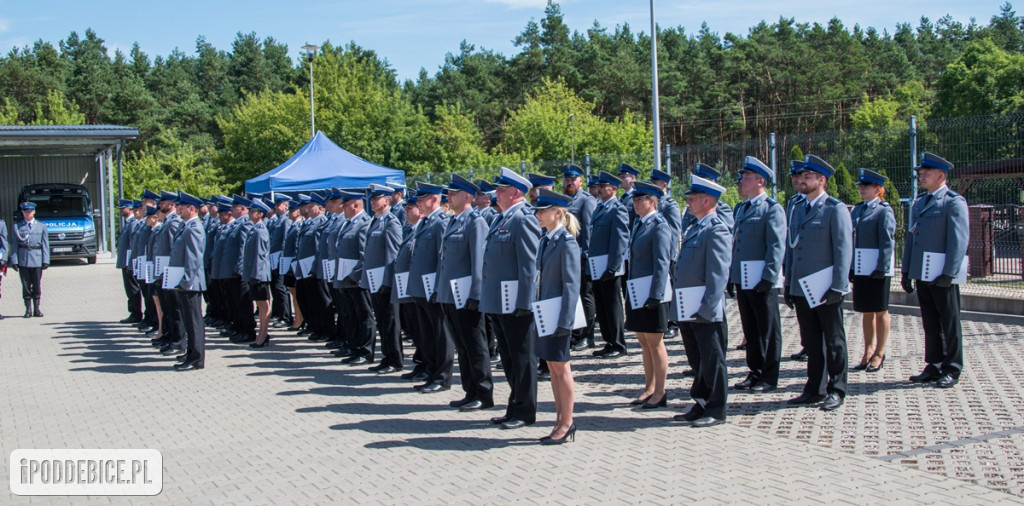 Międzypowiatowe Obchody Święta Policji odbyły się w Poddębicach [FOTO]