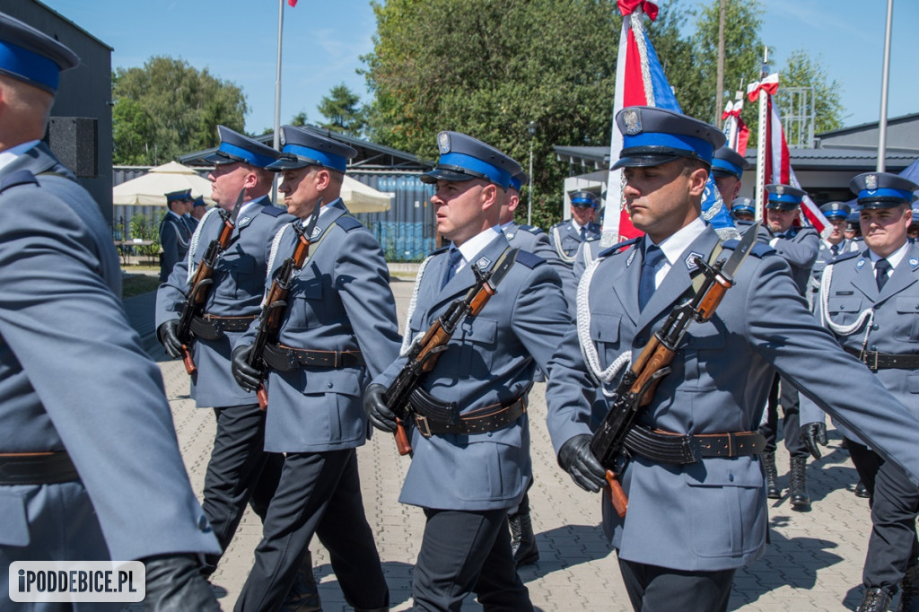 Międzypowiatowe Obchody Święta Policji odbyły się w Poddębicach [FOTO]