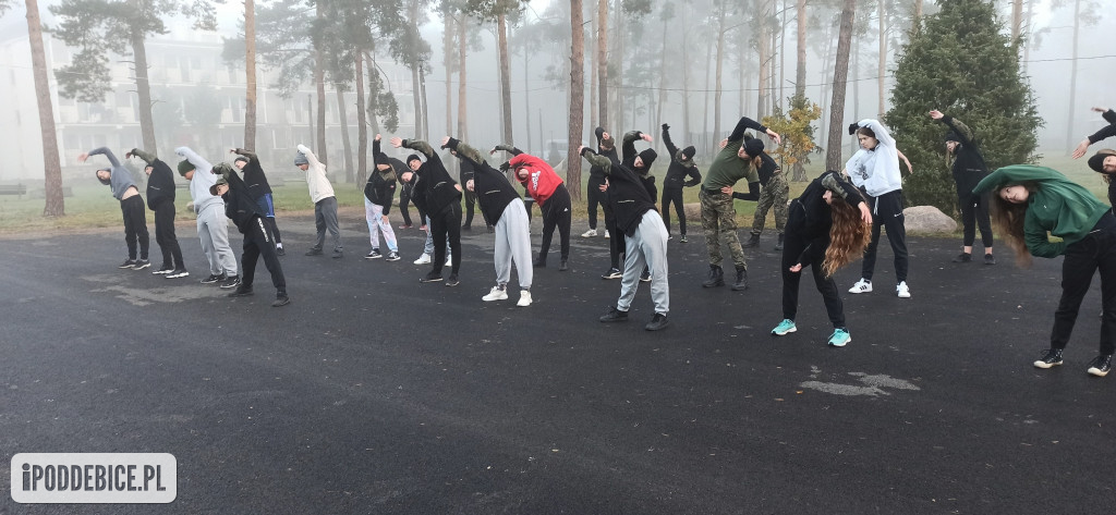 Finał kolejnego projektu dla klasy mundurowej LO w Poddębicach