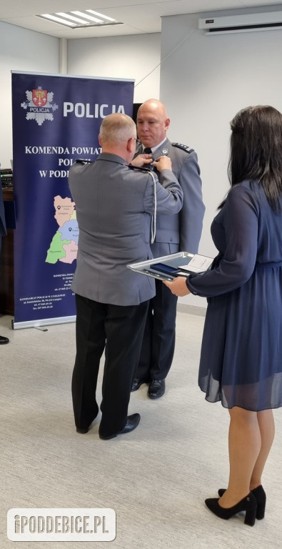 Krzysztof Kotkowski nie jest już komendantem policji w Poddębicach