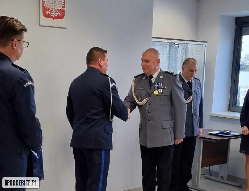 Krzysztof Kotkowski nie jest już komendantem policji w Poddębicach
