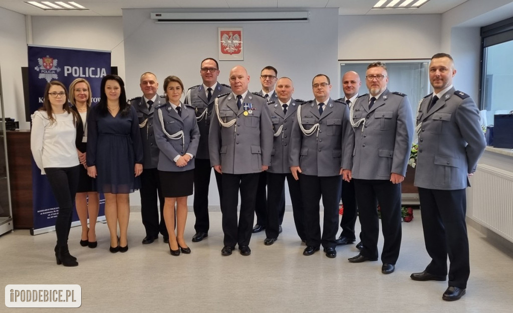 Krzysztof Kotkowski nie jest już komendantem policji w Poddębicach