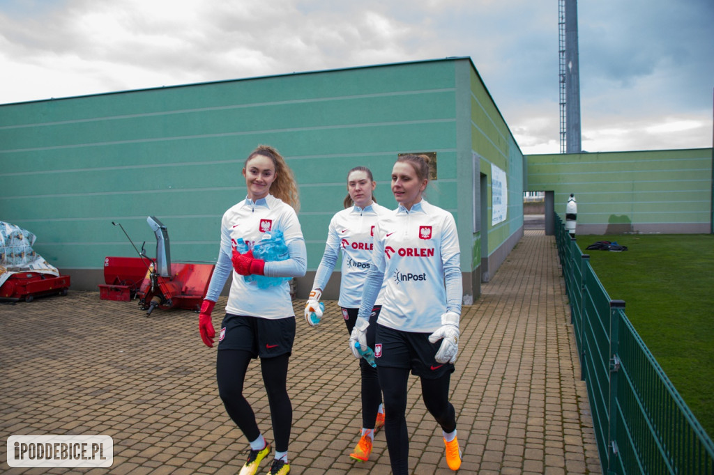 Reprezentacja Polski Kobiet na zgrupowaniu w Uniejowie