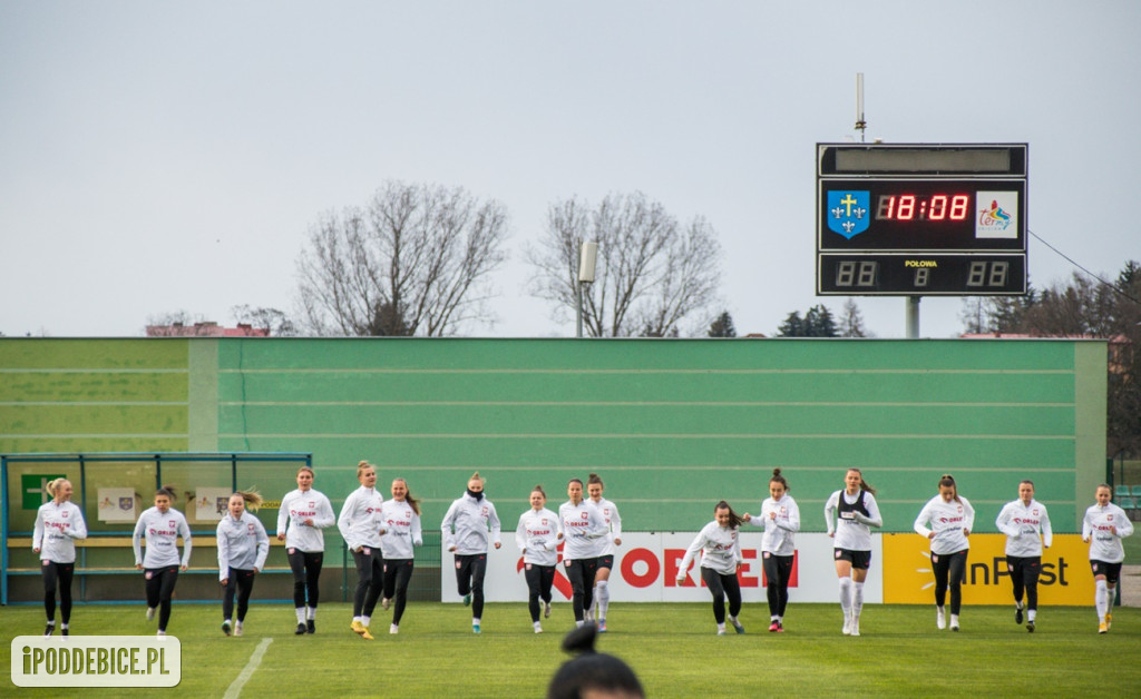 Reprezentacja Polski Kobiet na zgrupowaniu w Uniejowie