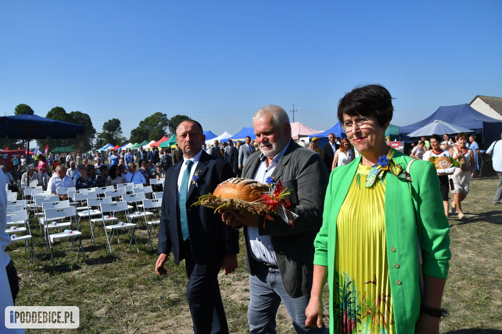 XI Dożynki Powiatu Poddębickiego w Brodni