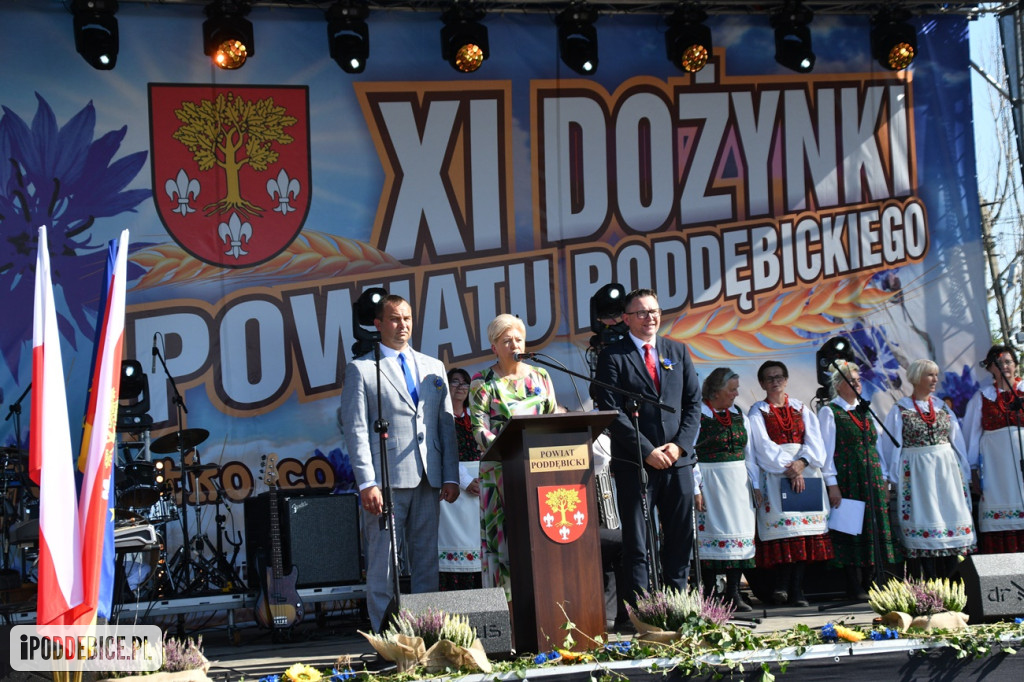 XI Dożynki Powiatu Poddębickiego w Brodni