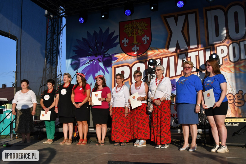 XI Dożynki Powiatu Poddębickiego w Brodni