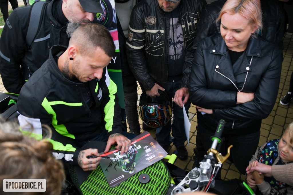 Motocykliści na ratunek Martynce, czyli zakończenie sezonu w Uniejowie