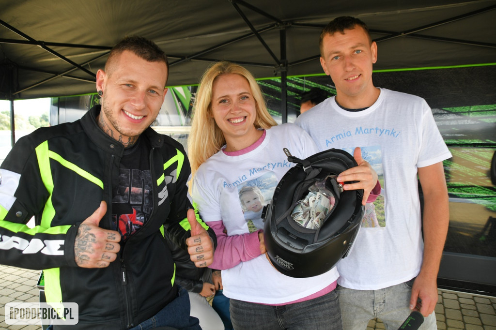 Motocykliści na ratunek Martynce, czyli zakończenie sezonu w Uniejowie