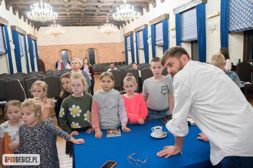 Aktor Rafał Królikowski w Uniejowie