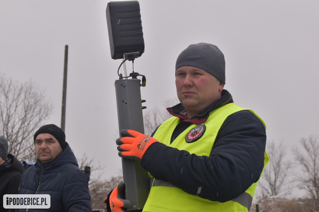 Rolnicy znowu strajkują w Poddębicach