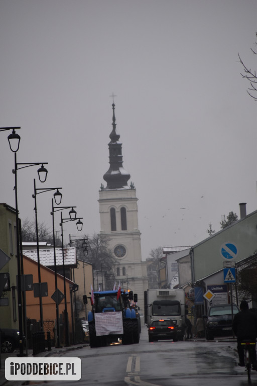 Rolnicy znowu strajkują w Poddębicach