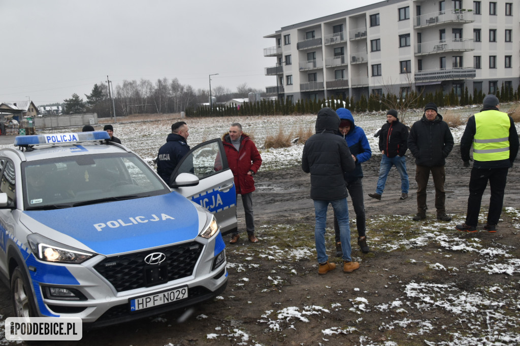 Rolnicy znowu strajkują w Poddębicach
