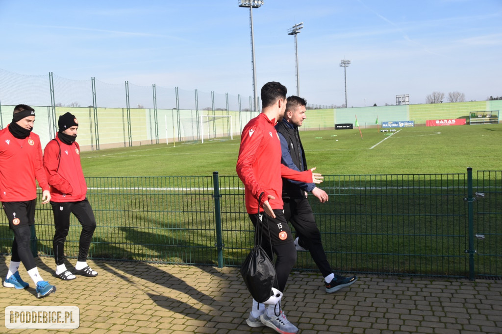 Widzew trenuje w Uniejowie przed derbami