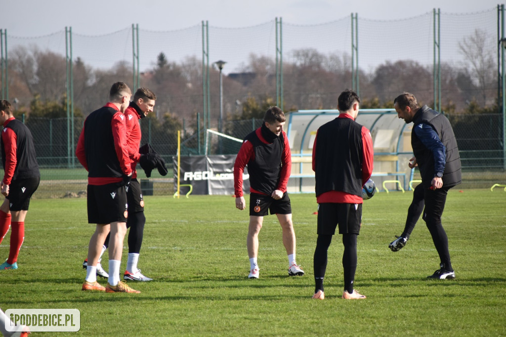 Widzew trenuje w Uniejowie przed derbami