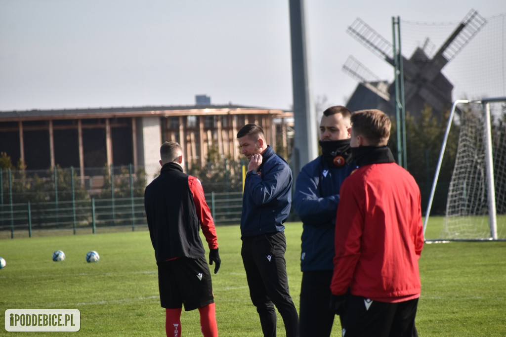 Widzew trenuje w Uniejowie przed derbami