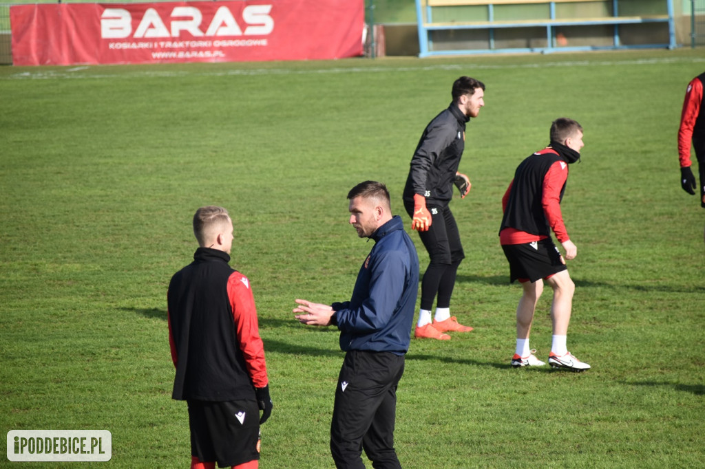 Widzew trenuje w Uniejowie przed derbami