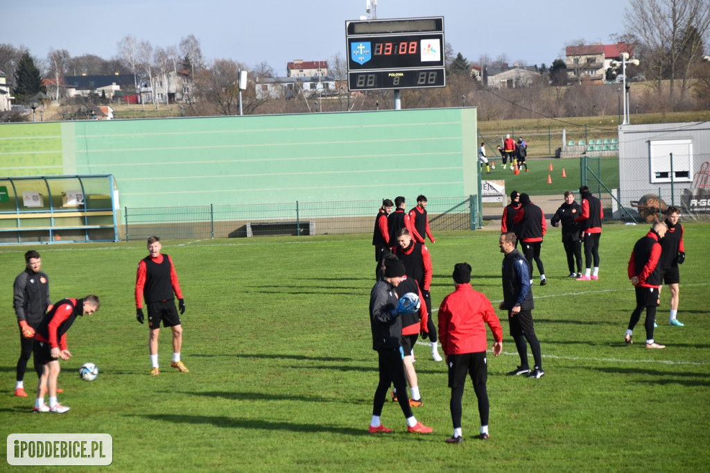 Widzew trenuje w Uniejowie przed derbami