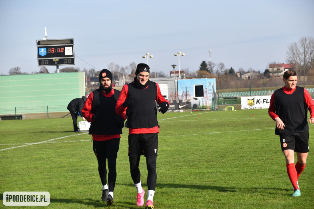 Widzew trenuje w Uniejowie przed derbami