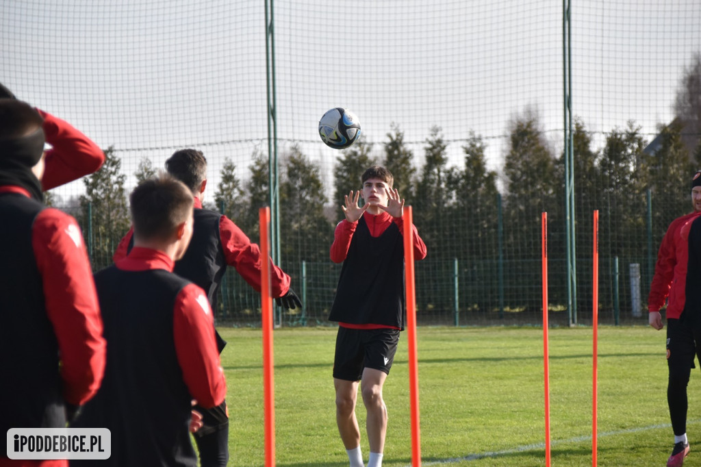 Widzew trenuje w Uniejowie przed derbami