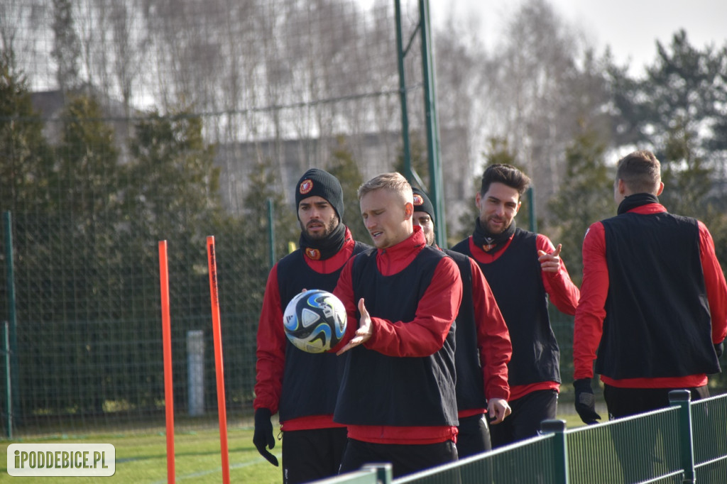 Widzew trenuje w Uniejowie przed derbami