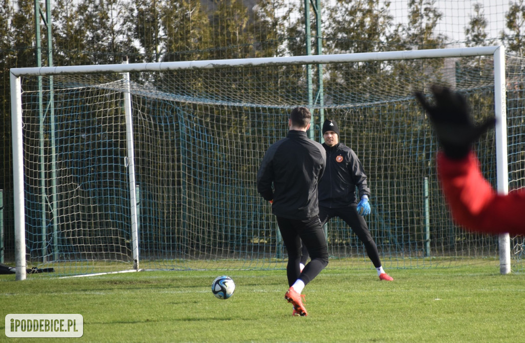 Widzew trenuje w Uniejowie przed derbami