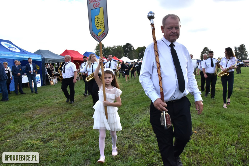 XII Dożynki Powiatu Poddębickiego połączono z Gminno-Parafialnym Świętem Plonów [ZDJĘCIA]