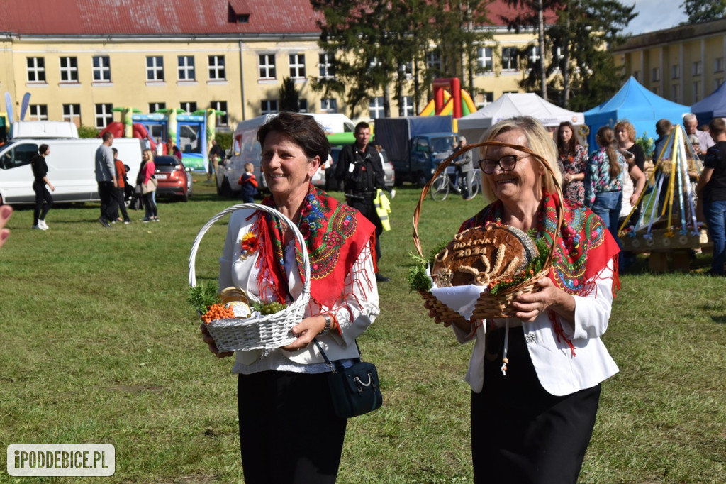 XII Dożynki Powiatu Poddębickiego połączono z Gminno-Parafialnym Świętem Plonów [ZDJĘCIA]