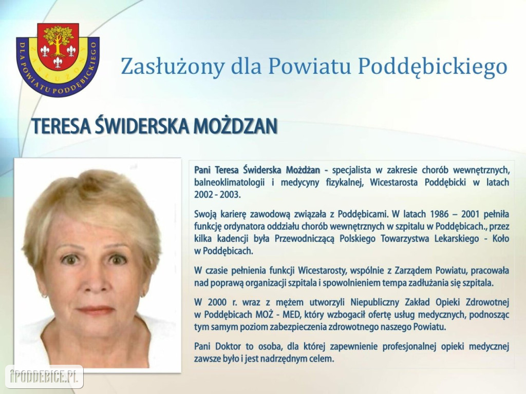 W Poddębicach wręczono wyróżnienia.