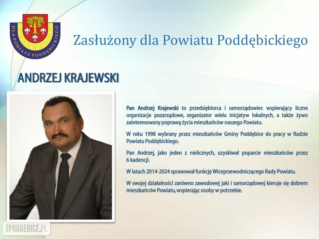 W Poddębicach wręczono wyróżnienia.