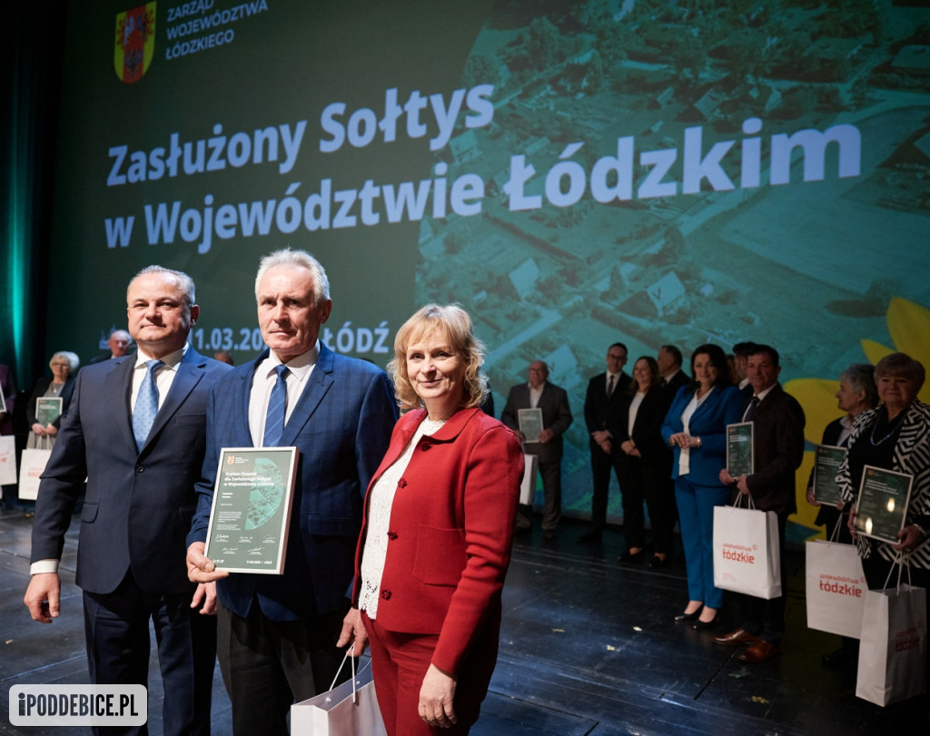 Wojewódzki Dzień Sołtysa. Dwóch sołtysów z powiatu poddębickiego z wyróżnieniami