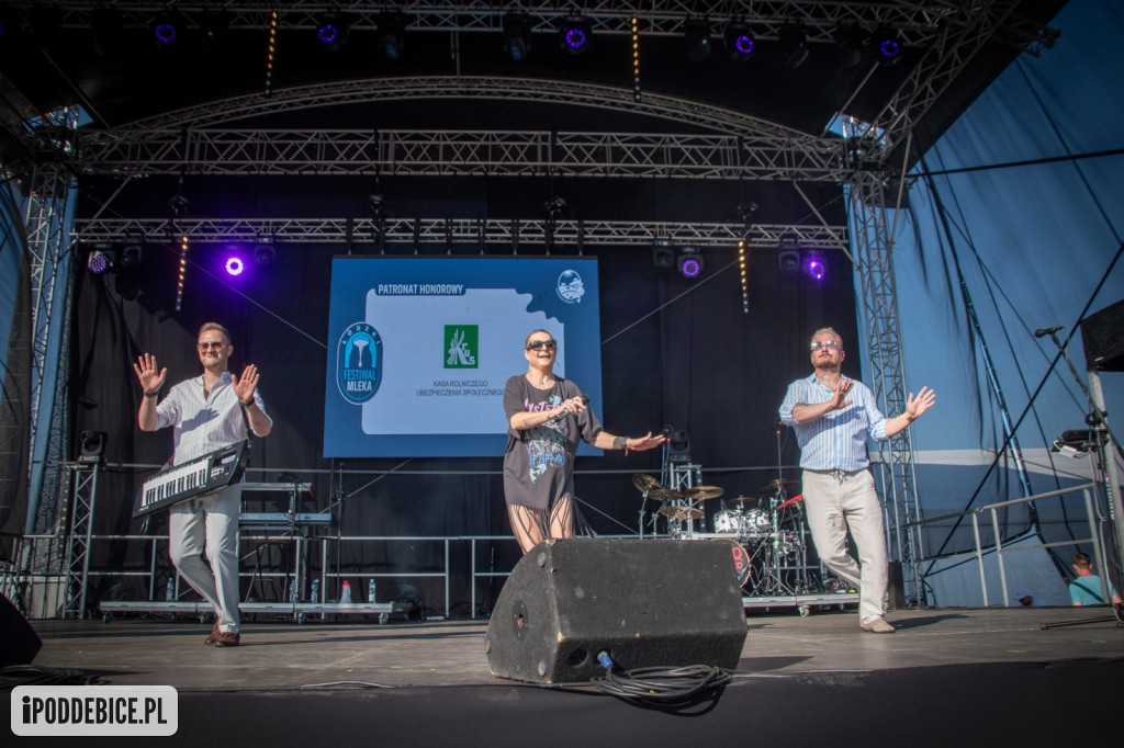 Piękni i Młodzi, Iness i Lombard na scenie Festiwalu Mleka w Uniejowie