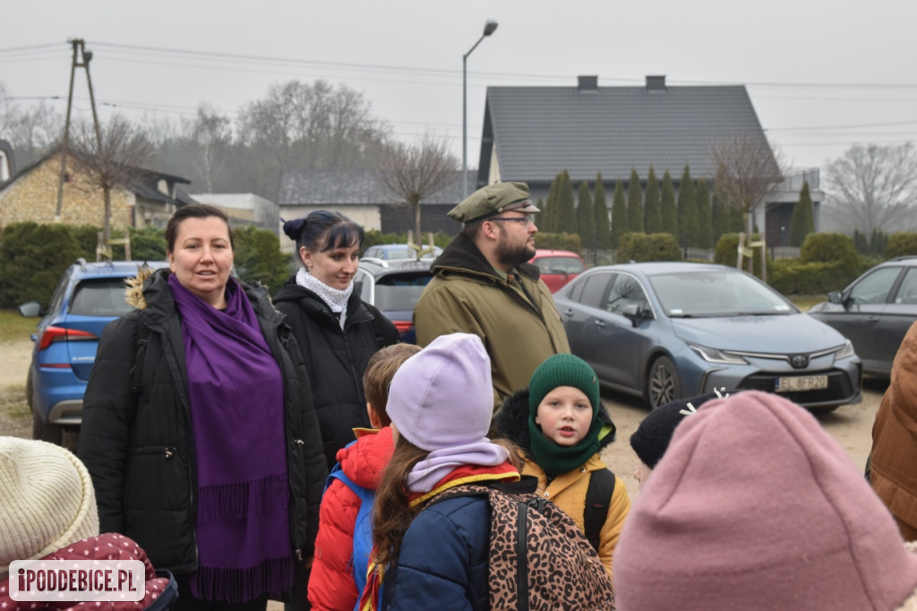 Żywa szopka bożonarodzeniowa w Zoo Borysew