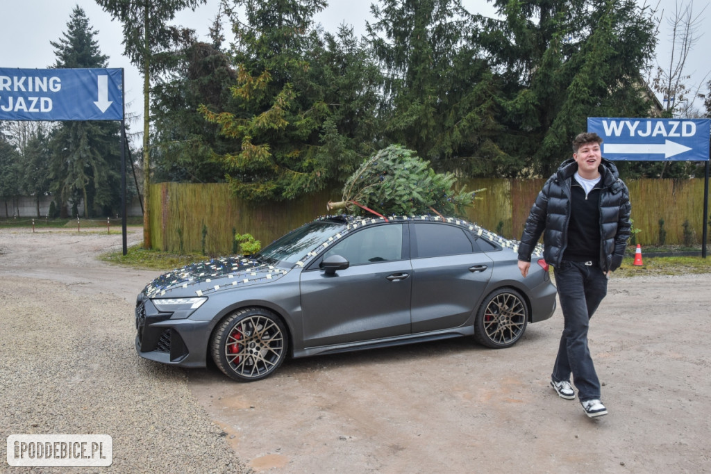 Żywa szopka bożonarodzeniowa w Zoo Borysew