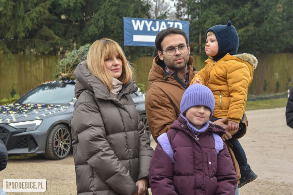 Żywa szopka bożonarodzeniowa w Zoo Borysew