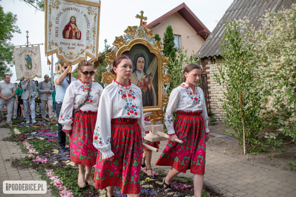 Tak wyglądały kwietne dywany