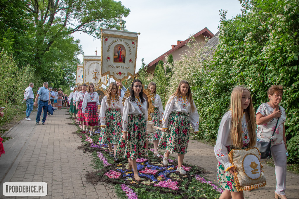 Tak wyglądały kwietne dywany