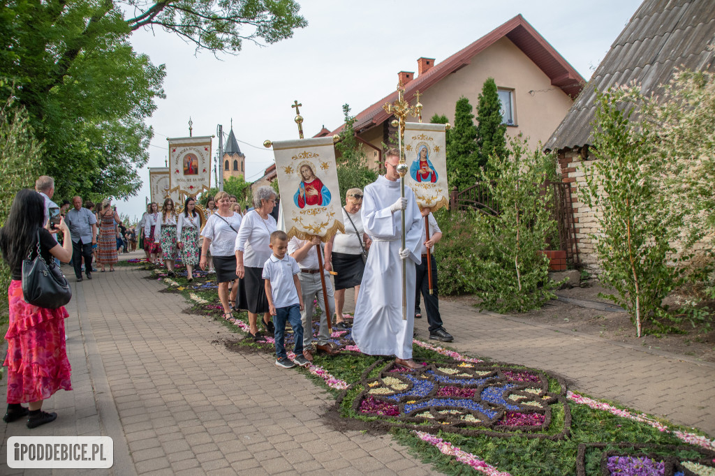 Tak wyglądały kwietne dywany