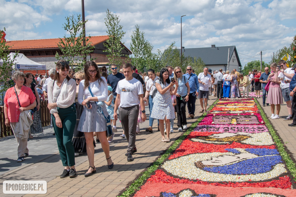 Tak wyglądały kwietne dywany