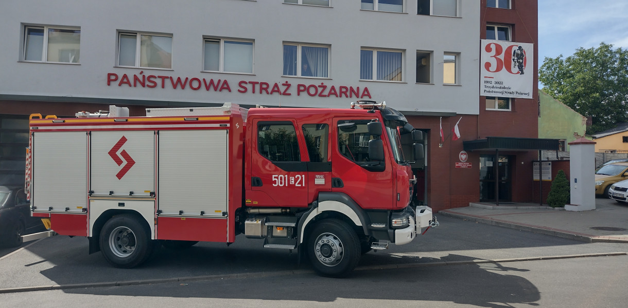 fot. PSP Poddębice