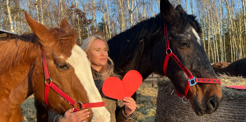 Walentynki w Ktosiowie, czyli azyl dla koni niedaleko Poddębic