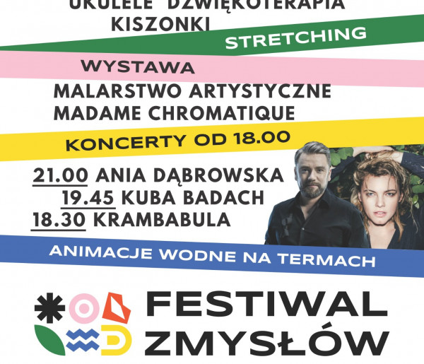 Festiwal Zmysłów w Poddębicach. Wystąpi Ania Dąbrowska, Kuba Badach i Krambabula-2773