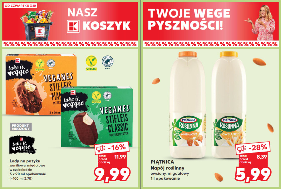 Kaufland – wegańskie przysmaki 