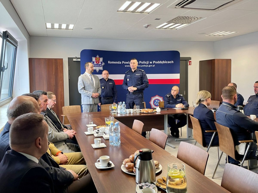 FOT. KPP w Poddębicach.