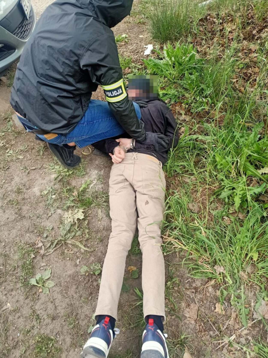 Mężczyzna został aresztowany na 3 miesiące. Fot.Komenda Wojewódzka Policji w Łodzi.