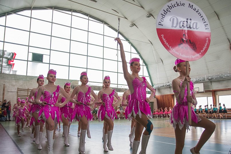 Mistrzostwa Mażoretek  w Poddębicach
