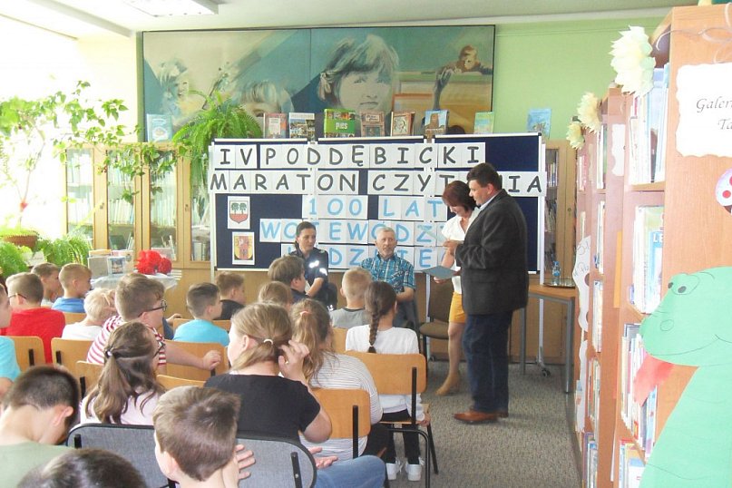 100 lat Województwa Łódzkiego - IV Poddębicki Maraton Czytania