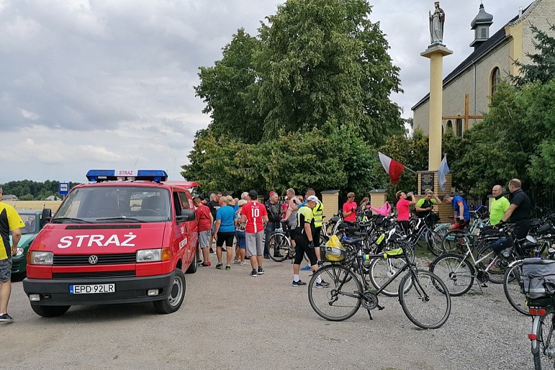 II Rajd Rowerowy OSP Klementów