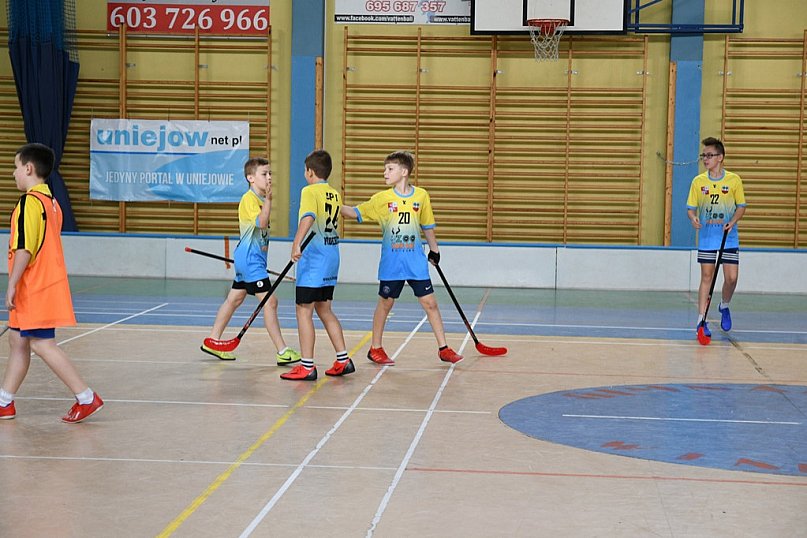 Powiatowe zawody w Unihokeja