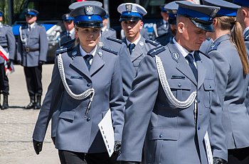 Międzypowiatowe Obchody Święta Policji odbyły się w Poddębicach [FOTO]-115